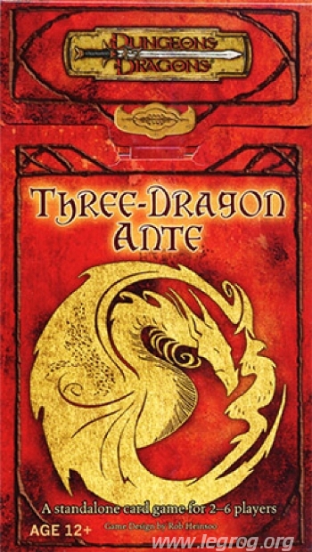 Couverture de Three-Dragon Ante