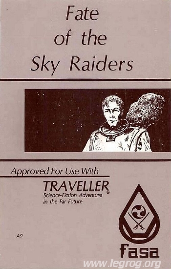 Couverture de Fate of the Sky Raiders