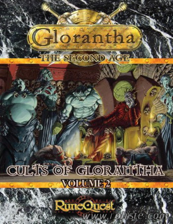Couverture de Cults of Glorantha Volume 2