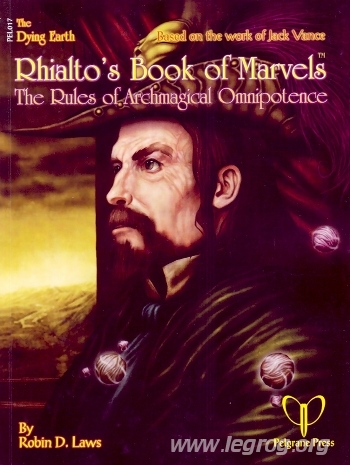 Couverture de Rhialto's Book of Marvels, the Rules of Archmagical Omnipotence