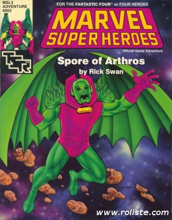 Couverture de MSL3 - Spore of Arthros