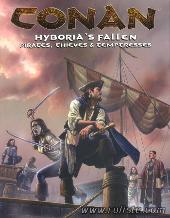 Couverture de Hyboria's Fallen : Pirates, Thieves & Temptresses