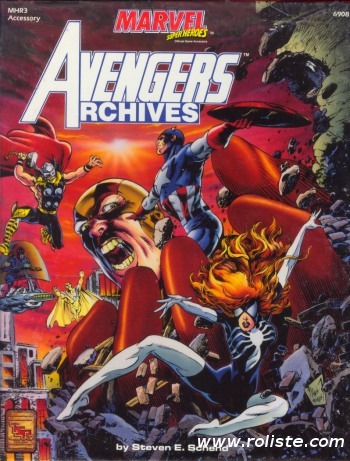 Couverture de MHR3 - Avengers Archives