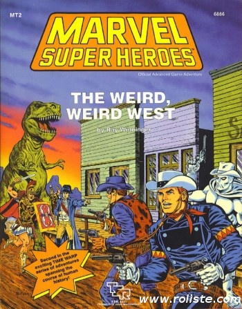 Couverture de MT2 - The Weird, Weird West
