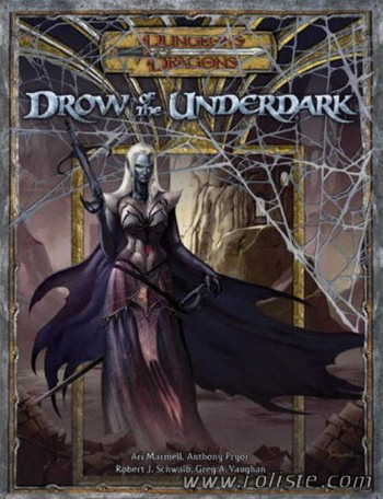 Couverture de Drow of the Underdark