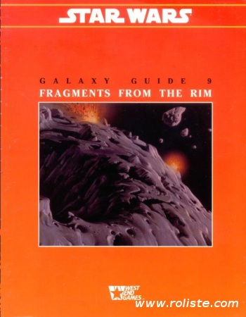 Couverture de Galaxy Guide 9 : Fragments from the Rim
