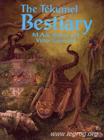 Couverture de Tékumel Bestiary (The)