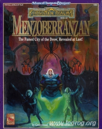 Couverture de Menzoberranzan