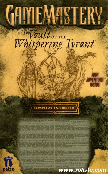 Couverture de Compleat Encounter : Vault of the Whispering Tyrant