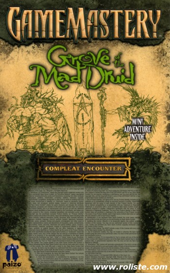 Couverture de Compleat Encounter : Grove of the Mad Druid