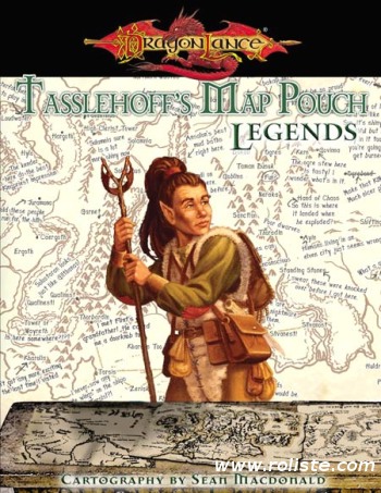 Couverture de Tasslehoff's Map Pouch : Legends