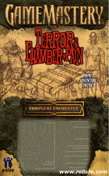 Couverture de Compleat Encounter : Terror in the Chamber of Pain