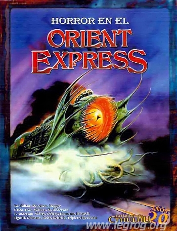 Couverture de Horror en el Orient Express