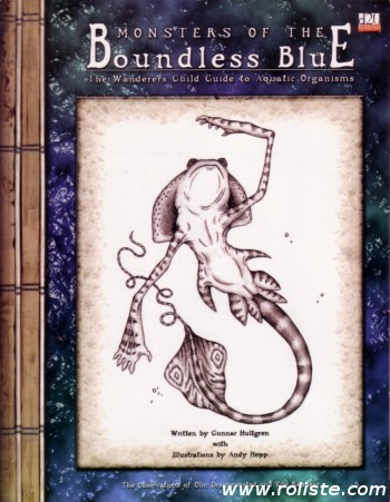 Couverture de Monsters of the Boundless Blue