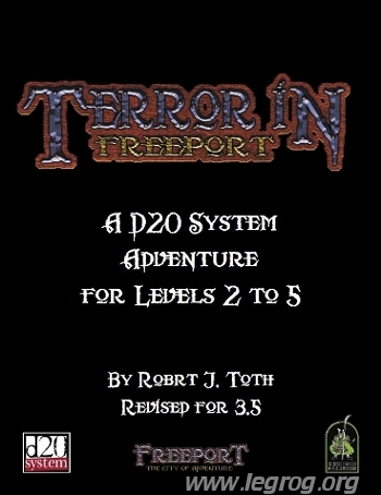 Couverture de Terror in Freeport