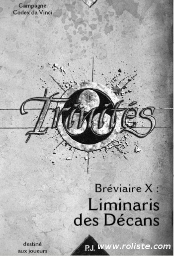 Couverture de Bréviaire X : Liminaris des Décans