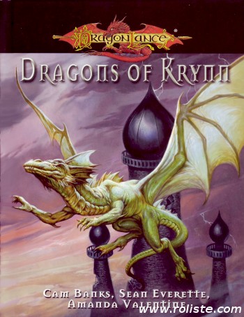 Couverture de Dragons of Krynn