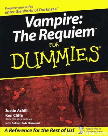 Couverture de Vampire : the Requiem for Dummies