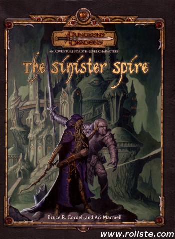 Couverture de DD2 - The Sinister Spire