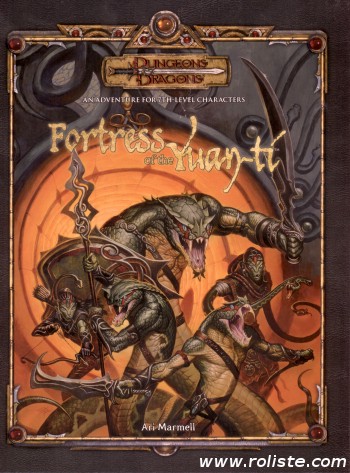Couverture de DD3 - The Fortress of the Yuan-Ti