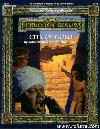 Couverture de FMQ1 - City of Gold