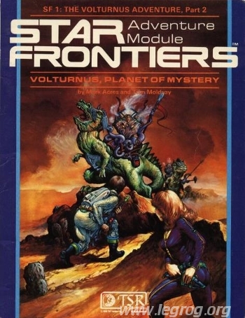 Couverture de SF1 - Volturnus, Planet of Mystery