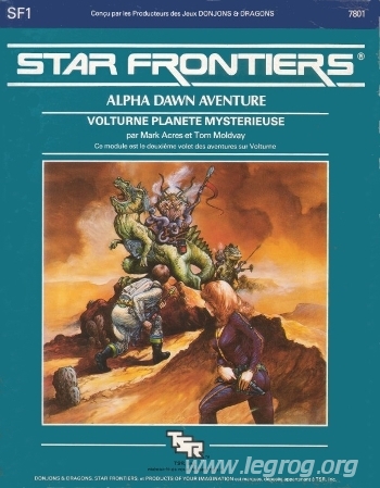 Couverture de SF1 - Volturne,  Planète Mystérieuse