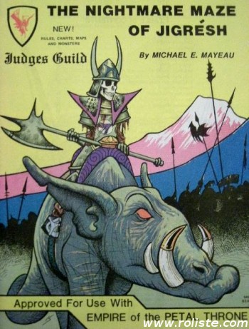 Couverture de Nightmare Maze of Jigrésh (The)