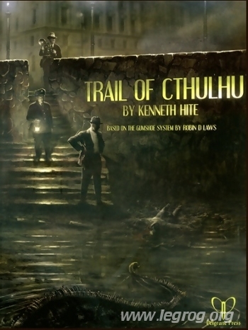 Couverture de Trail of Cthulhu