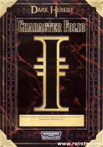 Couverture de Character Folio