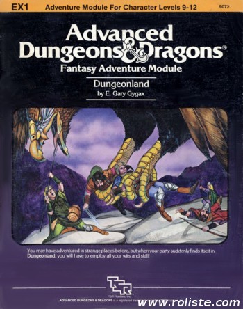 Couverture de EX1 - Dungeonland