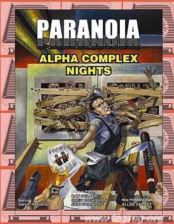 Couverture de Alpha Complex Nights