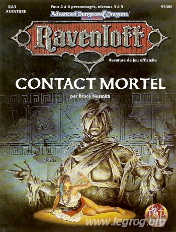 Couverture de RA3 - Contact Mortel
