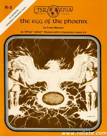 Couverture de R3 - The Egg of the Phoenix