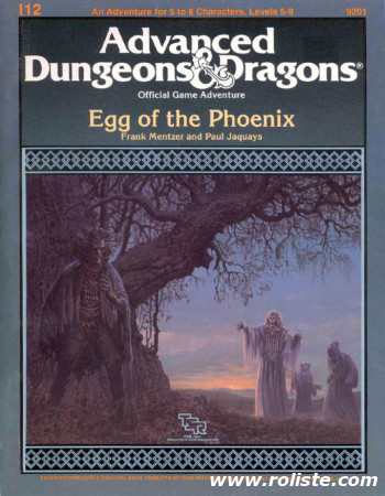 Couverture de I12 - The Egg of the Phoenix