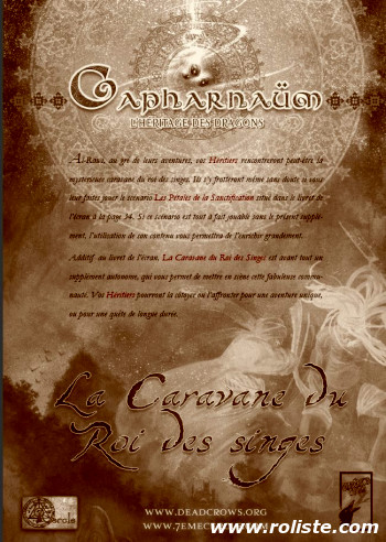Couverture de Caravane du Roi des Singes (La)