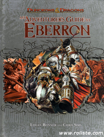Couverture de Adventurer's Guide to Eberron (An)