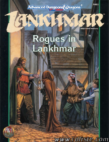 Couverture de Rogues in Lankhmar