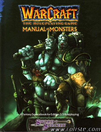 Couverture de Manual of Monsters
