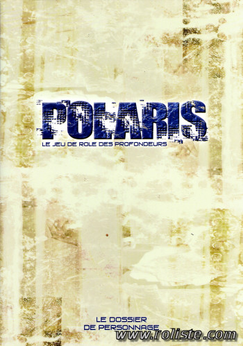 Couverture de Dossier de Personnage