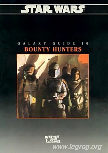 Couverture de Galaxy Guide 10 : Bounty Hunters