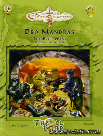 Couverture de DB4 - Dro Mandras : The Free West
