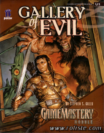 Couverture de U1 - Gallery of Evil