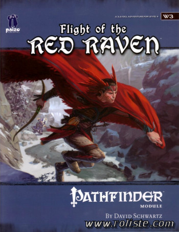 Couverture de W3 - Flight of the Red Raven