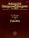 MJSR12 - Le Manuel Complet du Paladin