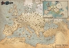 Carte de l'Europe Mythique