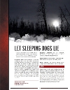 Let Sleeping Dogs Lie