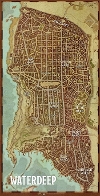 Waterdeep City Map