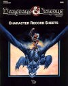DDREF1 - Character Record Sheets