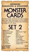 Monster Cards : Set 2
